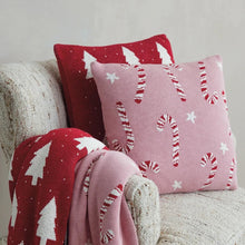 Load image into Gallery viewer, 18" Tree Pillow w/ Hearts