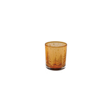 Load image into Gallery viewer, Glass Amber Deer Votive Holder