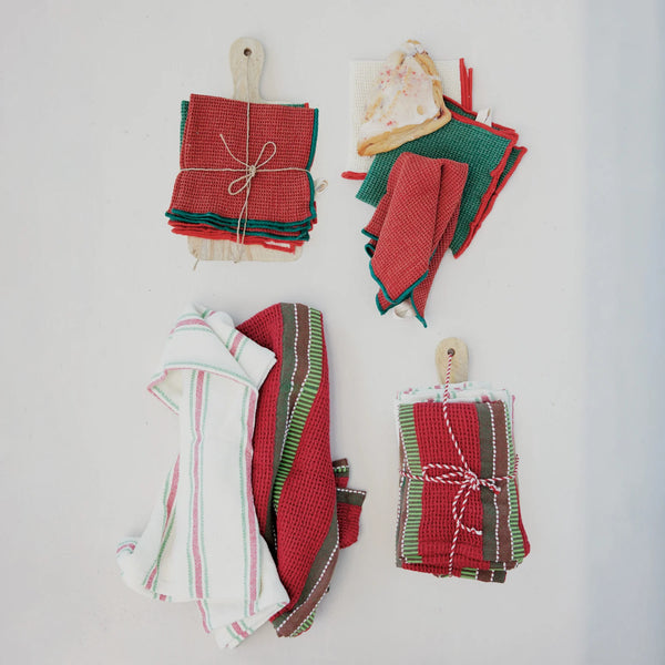 Dish Cloths & Serving Board