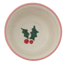 Load image into Gallery viewer, Hand-Painted Holiday Bowl