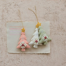 Load image into Gallery viewer, 5" Wool Felt Tree Ornament