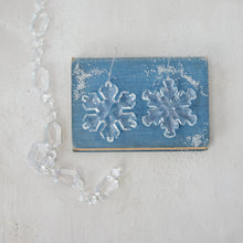 Load image into Gallery viewer, 4" Acrylic Snowflake Ornament