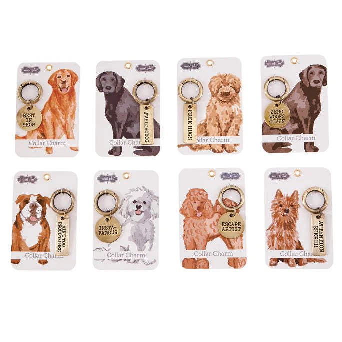 Dog Collar Charms (8 Styles)