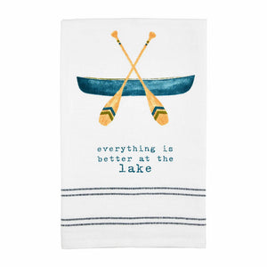 Lake Watercolor Towel - 6 Styles