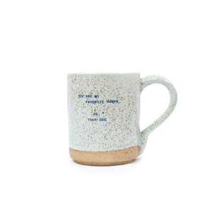 Speckled Inspirational Quote Mugs