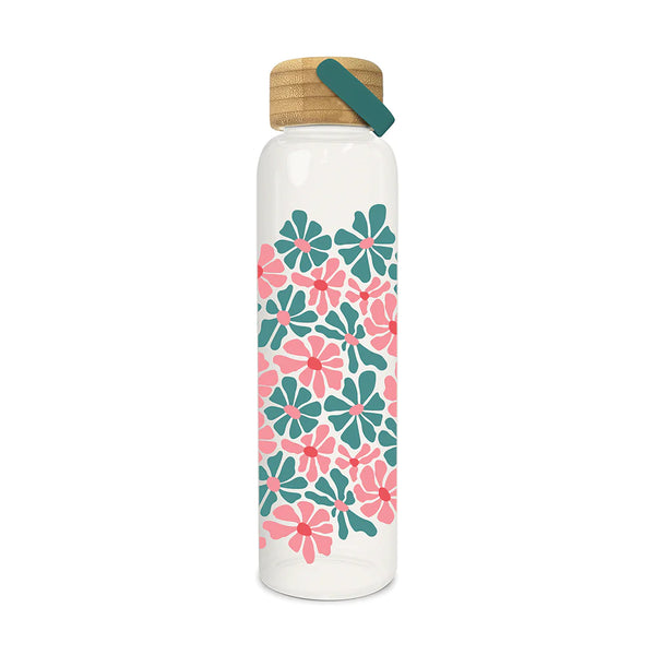 Bamboo Lid Water Bottle - 3 Styles