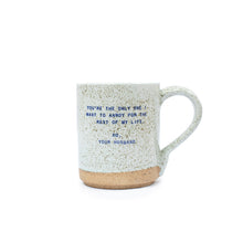 Load image into Gallery viewer, Speckled XO Quote Mugs
