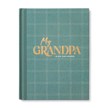 Load image into Gallery viewer, Grandma/Grandpa Interview Journal