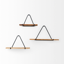 Load image into Gallery viewer, Wood Shelf with Triangle Hanger (3 sizes)