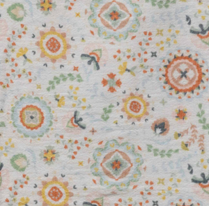 Woven Cotton Printed Burp Cloth (4 Styles)