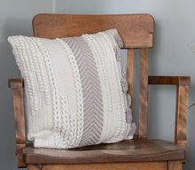 Load image into Gallery viewer, Hand Woven Cotton Pillow