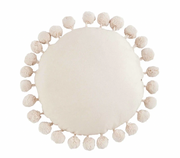 Pom Throw Pillow (2 colors)