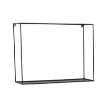 Load image into Gallery viewer, Rectangle Metal Wall Shelf - 2 Finishes