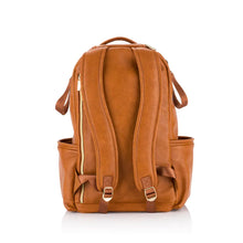 Load image into Gallery viewer, Cognac Boss Plus™ Backpack Diaper Bag