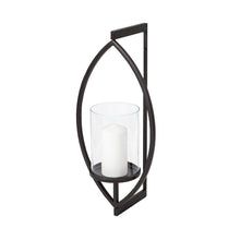 Load image into Gallery viewer, Drax Matte Black Candle Holder