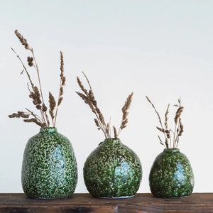 Green Terracotta Vase