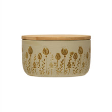Load image into Gallery viewer, Bamboo Lid Stoneware - 4 Styles