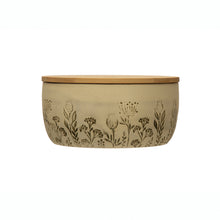 Load image into Gallery viewer, Bamboo Lid Stoneware - 4 Styles