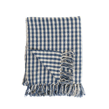 Load image into Gallery viewer, Gingham Throw Blanket