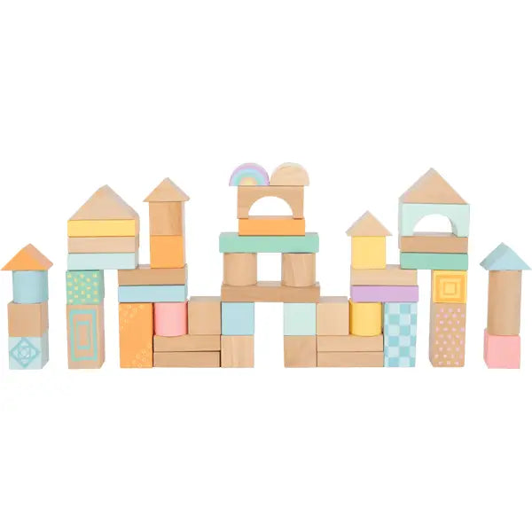 Pastel Building Blocks (50 Pieces)