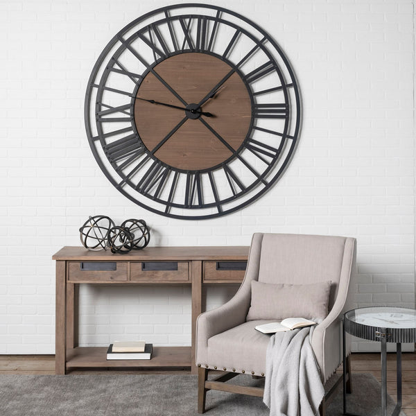 Lewiston Oversized Industrial Clock