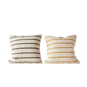 Striped Wool Pillow
